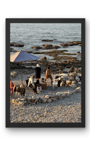 “A Little Break By The Shore”